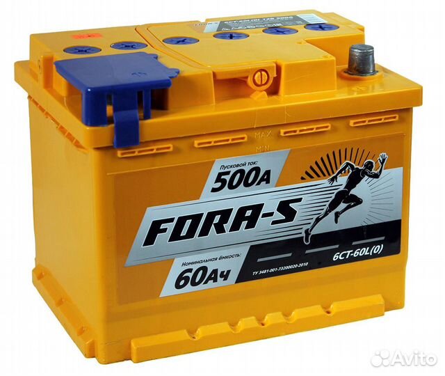 Аккумулятор 6-ст 60 Fora на Toyota