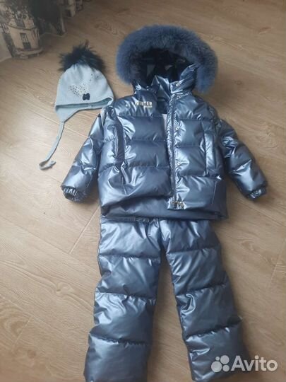 Зимний костюм для девочки 110