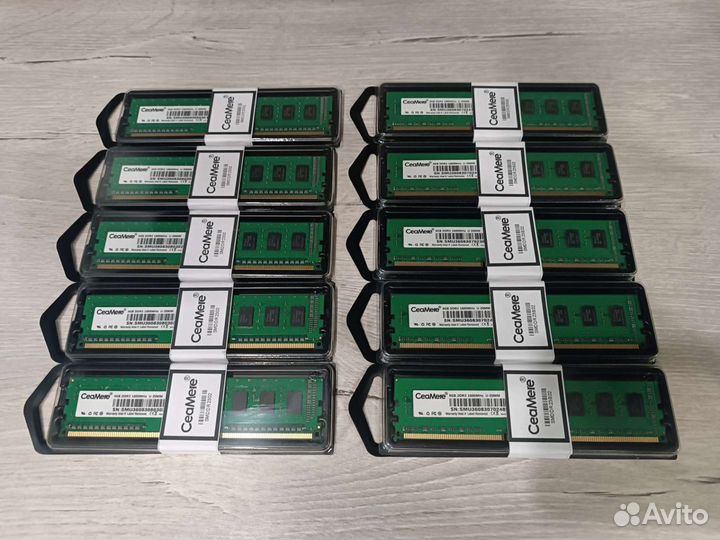 Память Ceamere DDR3/DDR4 4/8 Gb 1600/3200 MHz