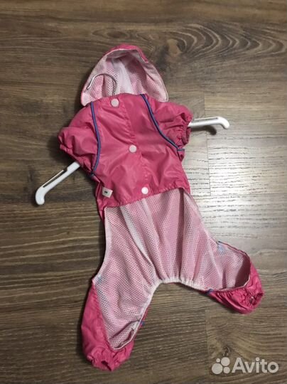 Дождевик для собак размер S-M