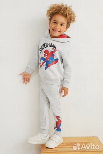 Костюм человек паук с начесом 134 140