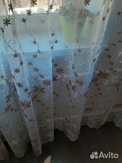 Шторы тюль бу