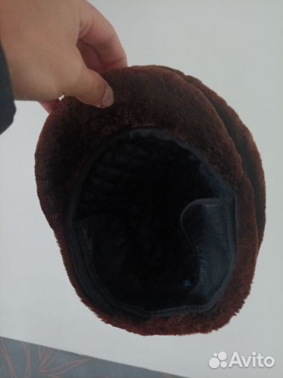 Кепка меховая мужская бобер стриженый