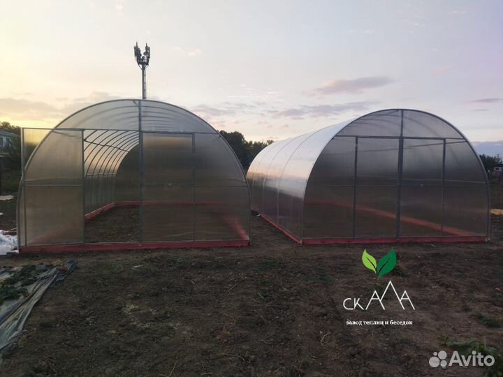 Теплица арочная 4 на 4