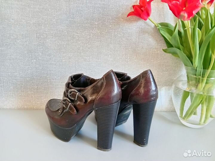 Боты, ботинки на платформе, 37