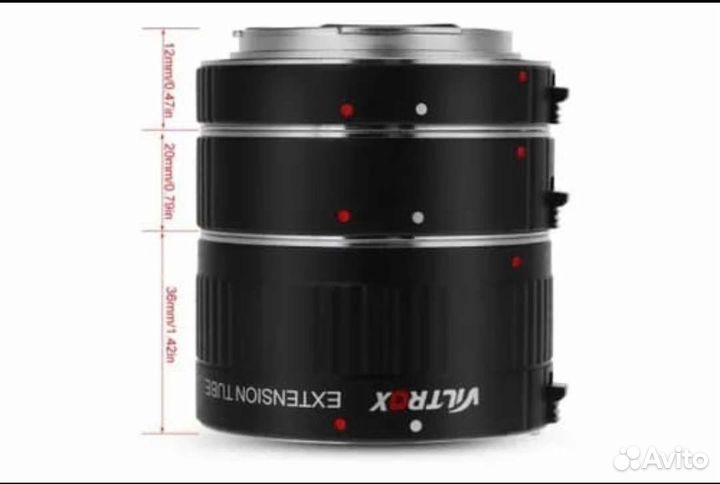 Макрокольца удлинительные Viltrox-DG для Canon