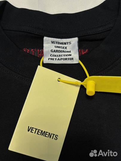 Vetements футболка