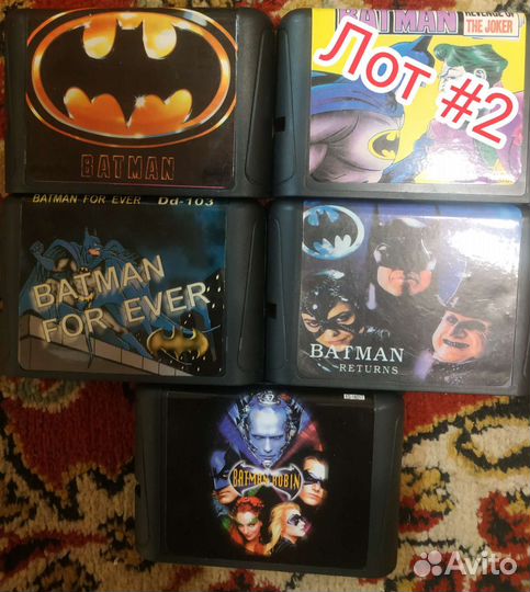 Картриджи для sega mega drive 2