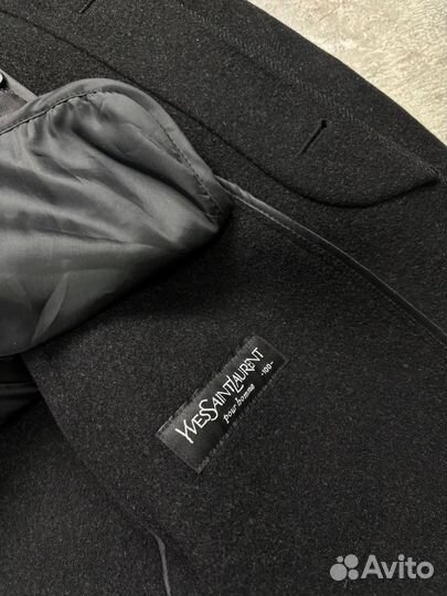 Yves Saint Laurent Vintage Wool Coat Пальто