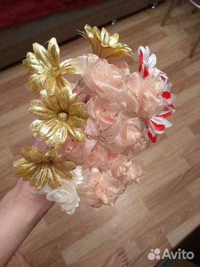 Шпильки для волос цветы