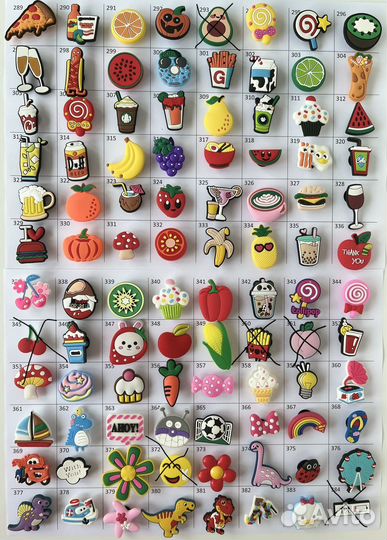 Джибитсы (Джиббитсы) для Crocs