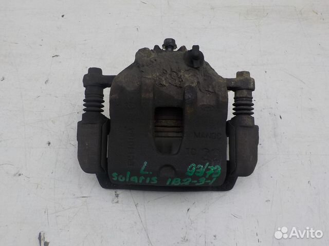 Суппорт тормозной передний левый Hyundai Solaris 2