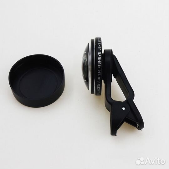 Линзы fisheye 2шт. для широк. съемки на телефон
