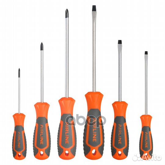 Набор отверток 6 предметов (SL4х100мм SL5х100мм
