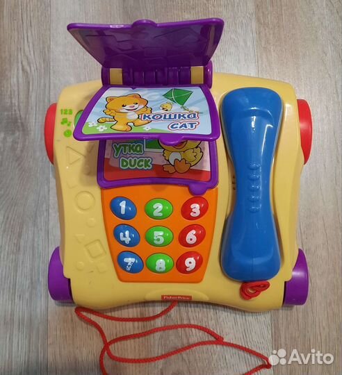 Развиваюшая игрушка-каталка 