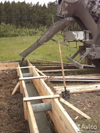 Бетон с доставкой для фундамента