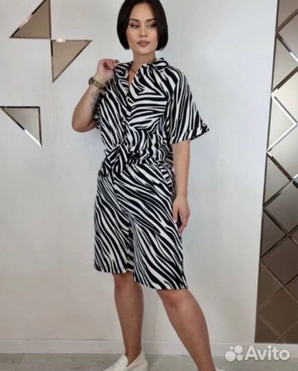 Костюм летний зебра 48-50