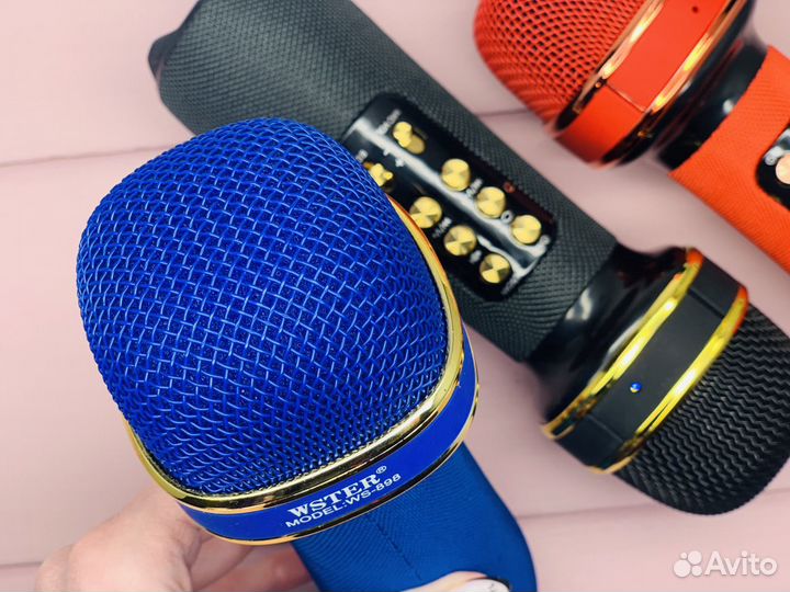Караоке микрофон колонка wster WS-898