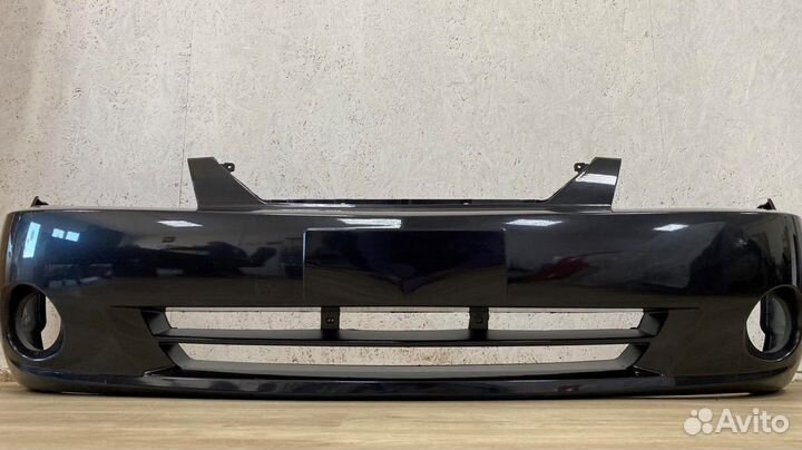 Бампер передний Kia Spectra цвет черный жемчуг