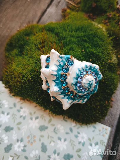 Брошь морская