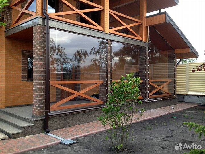 Мягкие окна для беседки, веранды, террасы