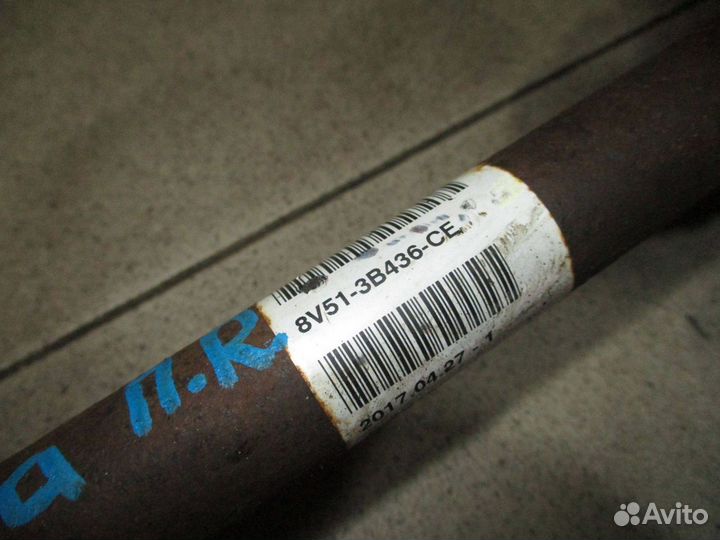 Полуось передняя правая Ford Fiesta 6