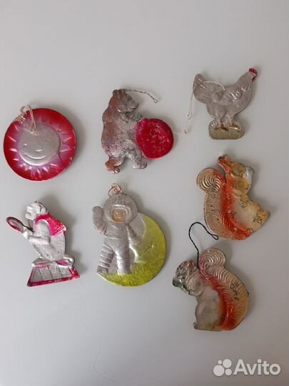 Елочные игрушки СССР