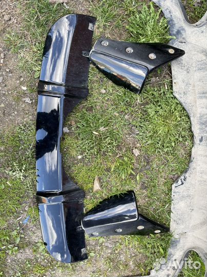 Диффузор заднего бампера bmw x5 f15 / накладки