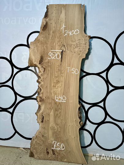 Столешница из слэба Карагача