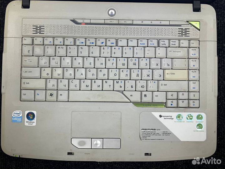 Acer Aspire 5315 T5550/2GB RAM/120GB HDD