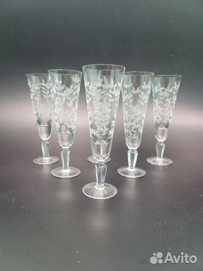 Хрустальные фужеры 