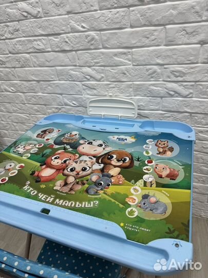 Комплект стол со стулом детский Nika