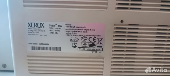 Принтер Xerox Phaser 3122