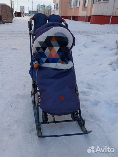 Санки коляска ника 7 8