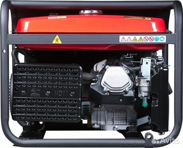Генератор бензиновый fubag BS 7500 A ES duplex с в