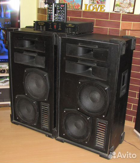 Колонки VFA-Pro 2082W F12L76 Усилитель Микшер DSP