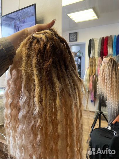 Плетение кос - де косы и дреды