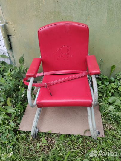 Детское кресло на колесиках СССР