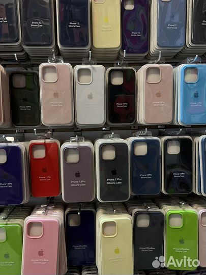 Чехлы apple case silicon на iPhone оптом