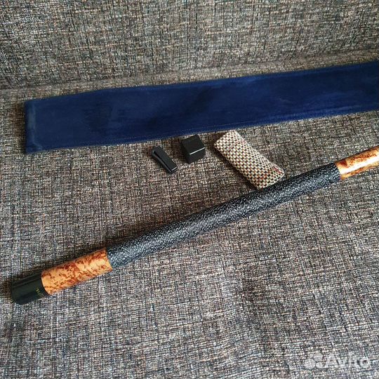 Бильярдный кий в чехле / с акссеуарами бу