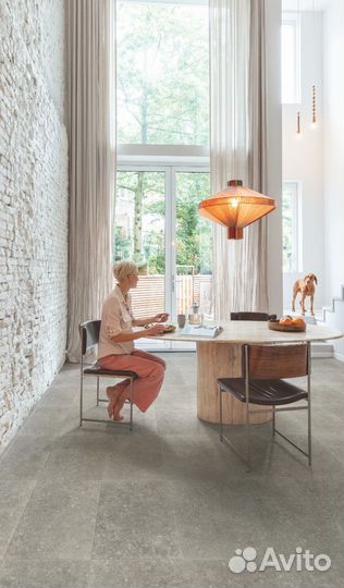 Ламинат Quick-Step Темный голубой камень MUU5485