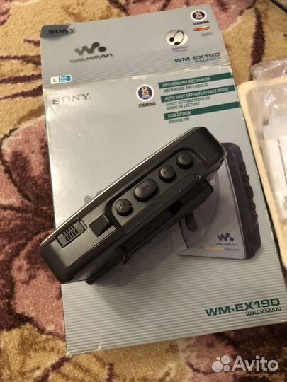 Кассетный плеер sony