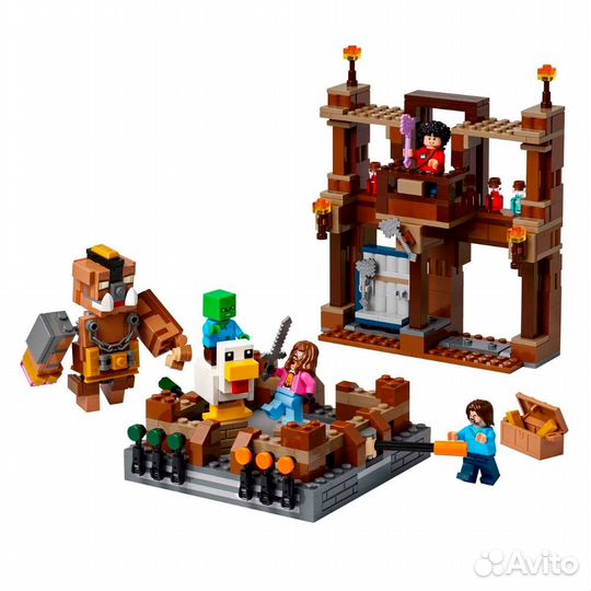 21272 lego Minecraft Боевой ринг в лесном особняке