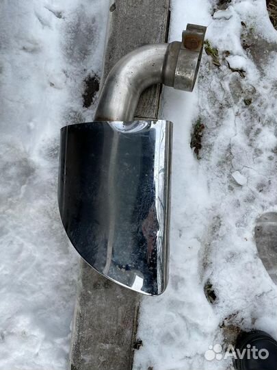 Насадка на глушитель touareg 2