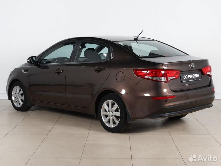 Kia Rio 1.6 AT, 2015, 145 167 км