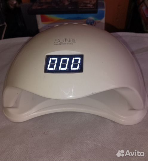 Лампа уф для маникюра SUN5,48 Вт,в нагрузку пузыр