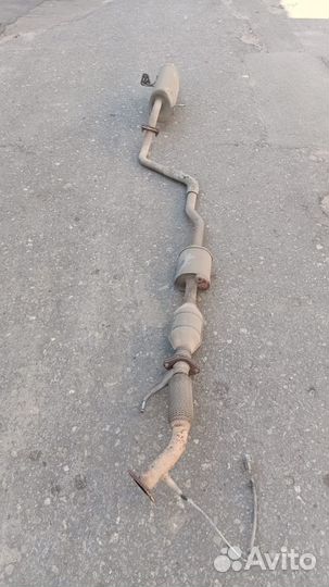 Hyundai Solaris глушитель