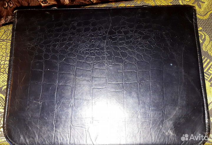 Папка кожаная