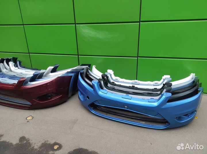 Бампер передний Ford Focus 2 08-11 в цвет кузова