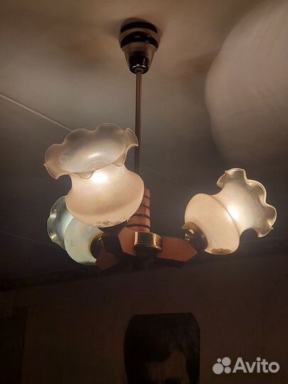 Люстра потолочная советская СССР